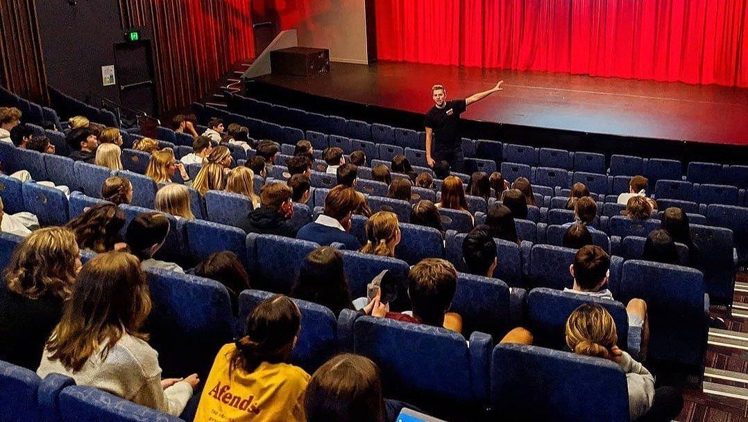 School theatre presentation